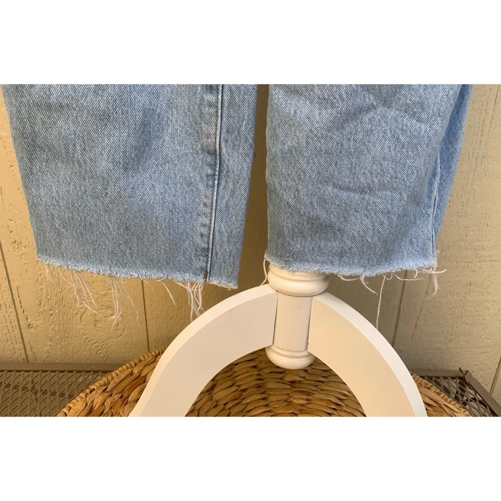 BDG High Rise Slim Straight Cropped Jeans 31 Urban Outfitters